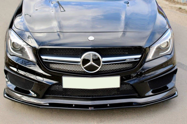 FRONT SPLITTER V.2 MERCEDES CLA 45 AMG C117 (PREFACE)