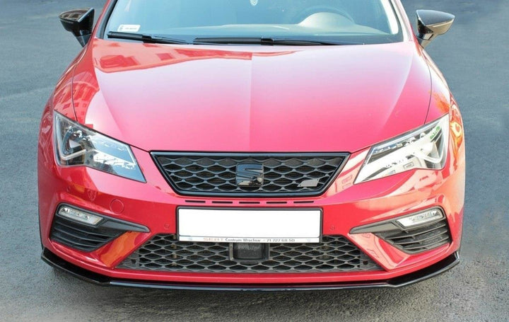 FRONT SPLITTER V.2 SEAT LEON MK3 CUPRA/ FR FACELIFT
