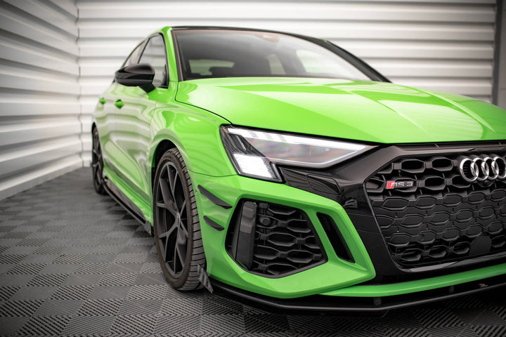 FRONT BUMPER WINGS (CANARDS) AUDI RS3 8Y