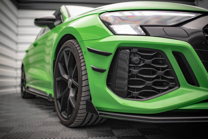 FRONT BUMPER WINGS (CANARDS) AUDI RS3 8Y