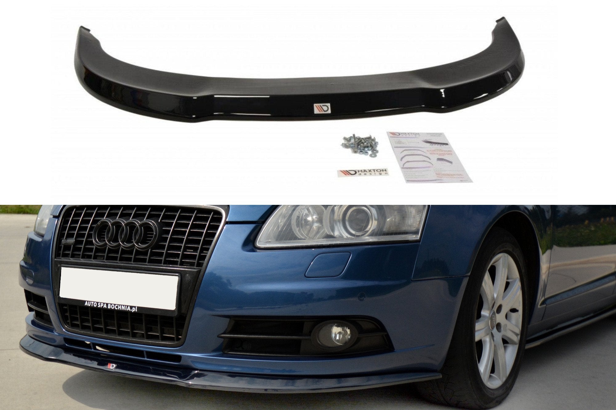 FRONT SPLITTER AUDI A6 S-LINE C6 – Maxton Design USA