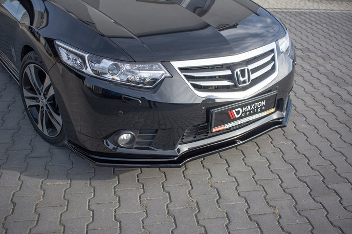 FRONT SPLITTER ACURA TSX CU2 FFACELIFT / HONDA ACCORD VIII (CU SERIES) FACELIFT