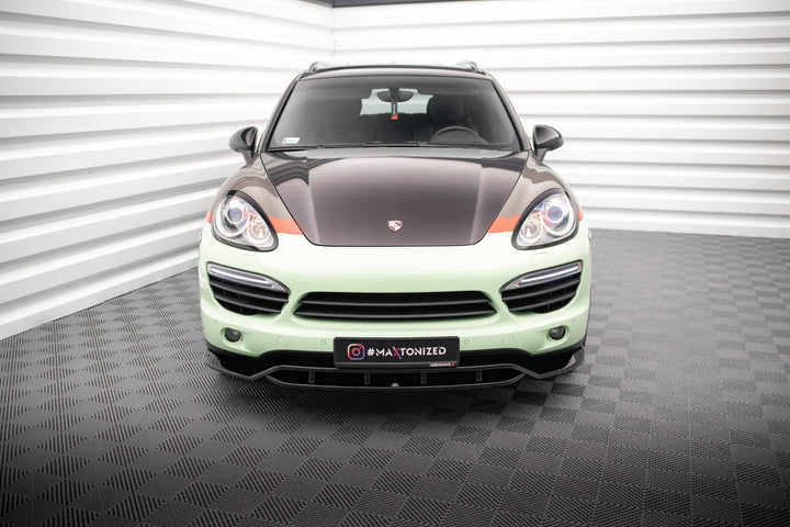 FRONT SPLITTER PORSCHE CAYENNE MK2