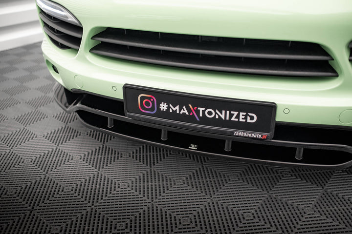 FRONT SPLITTER PORSCHE CAYENNE MK2