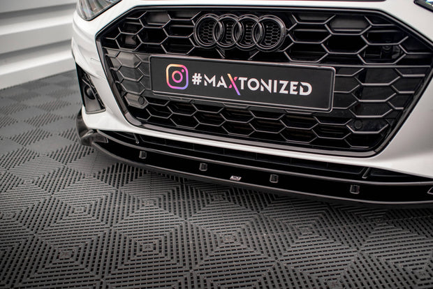 FRONT SPLITTER V.1 AUDI A4 S-LINE / S4 B9 FACELIFT
