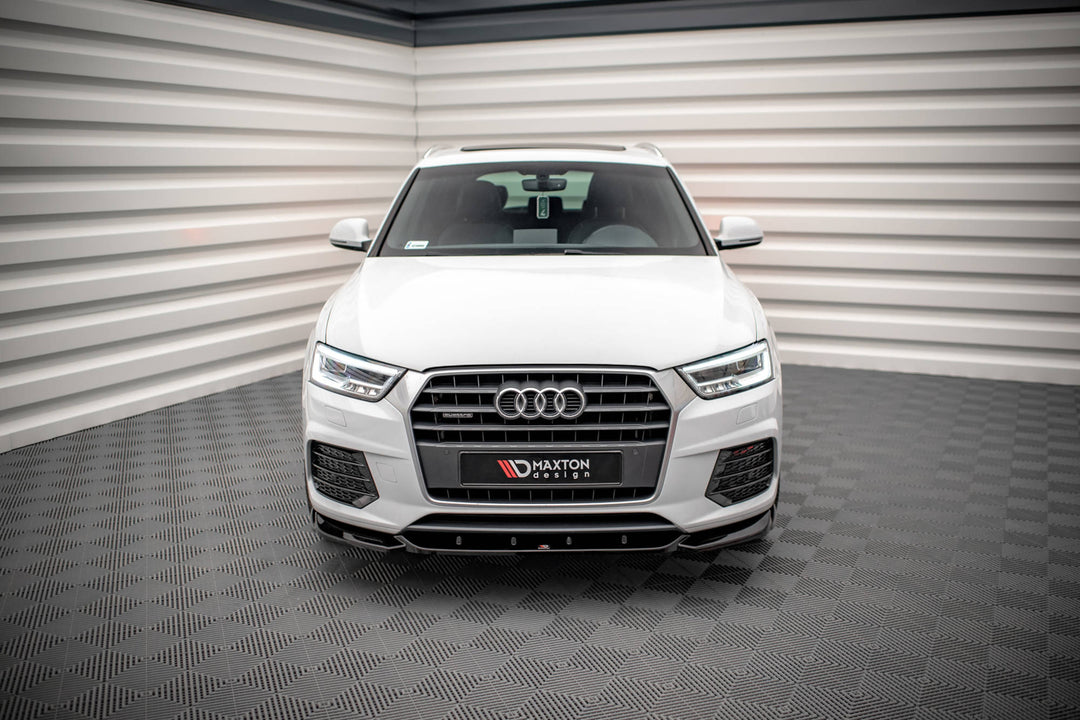 FRONT SPLITTER V.1 AUDI Q3 S-LINE 8U FACELIFT