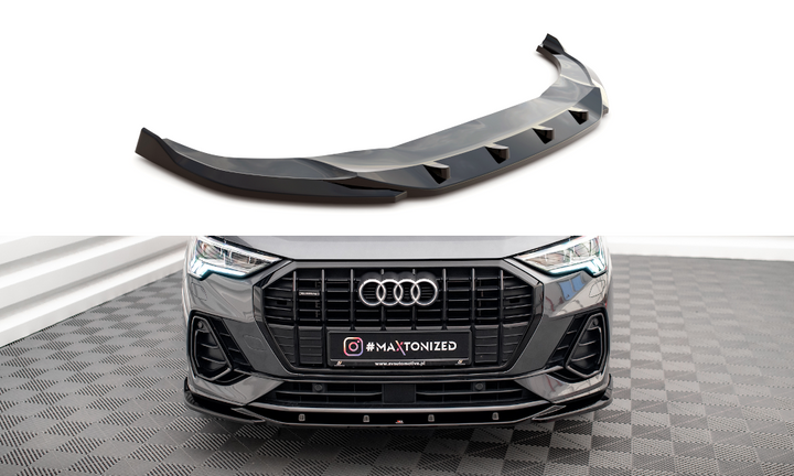 FRONT SPLITTER V.1 AUDI Q3 S-LINE F3