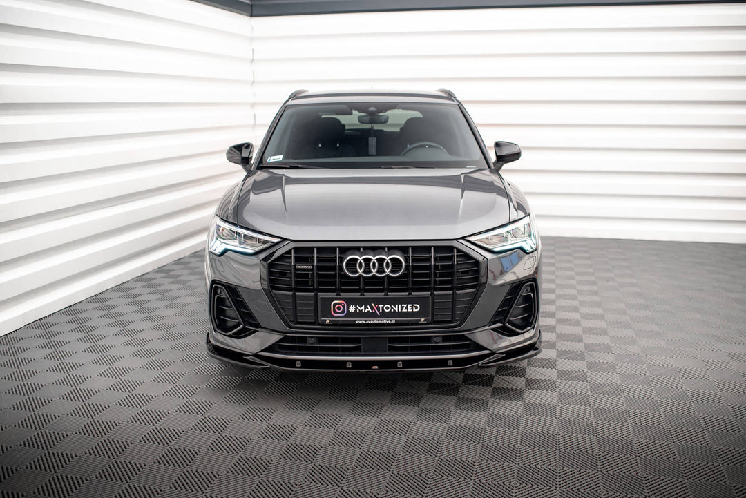 FRONT SPLITTER V.1 AUDI Q3 S-LINE F3