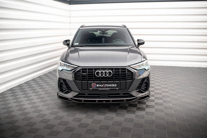 FRONT SPLITTER V.1 AUDI Q3 S-LINE F3