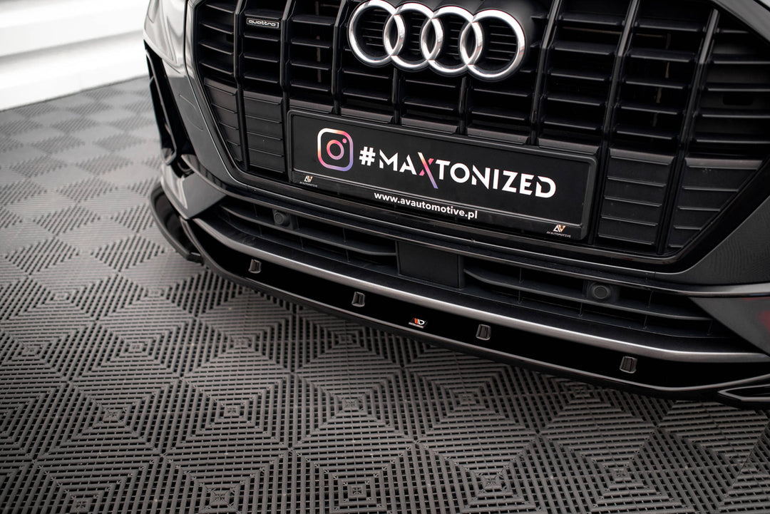 FRONT SPLITTER V.1 AUDI Q3 S-LINE F3
