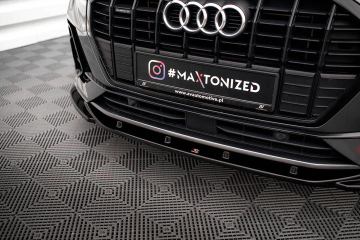 FRONT SPLITTER V.1 AUDI Q3 S-LINE F3