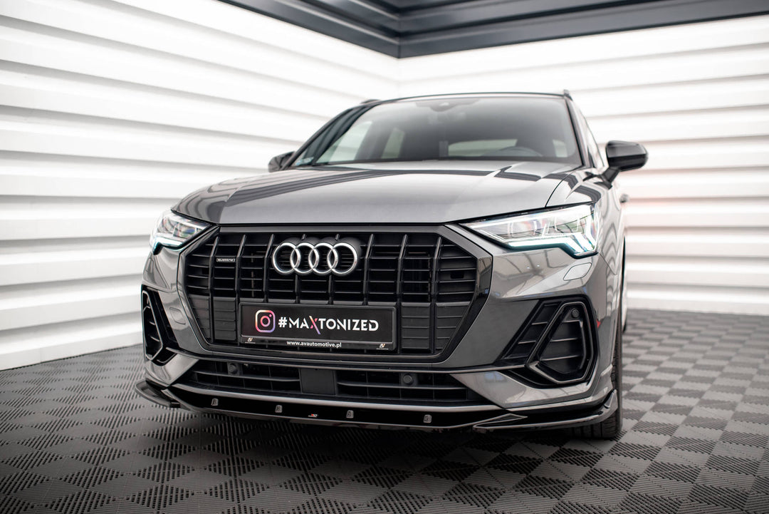 FRONT SPLITTER V.1 AUDI Q3 S-LINE F3