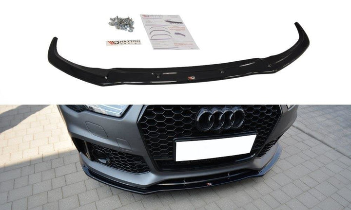 FRONT SPLITTER V.1 AUDI RS7 C7 FL