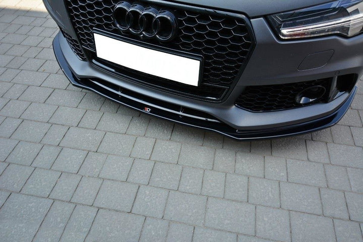 FRONT SPLITTER V.1 AUDI RS7 C7 FL