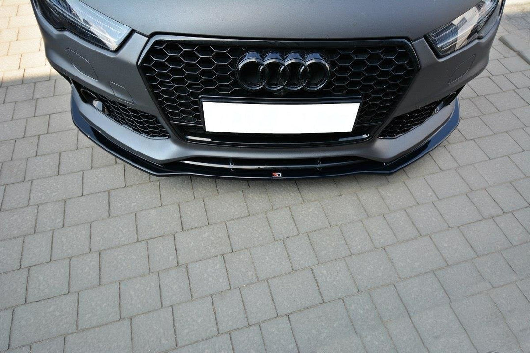 FRONT SPLITTER V.1 AUDI RS7 C7 FL