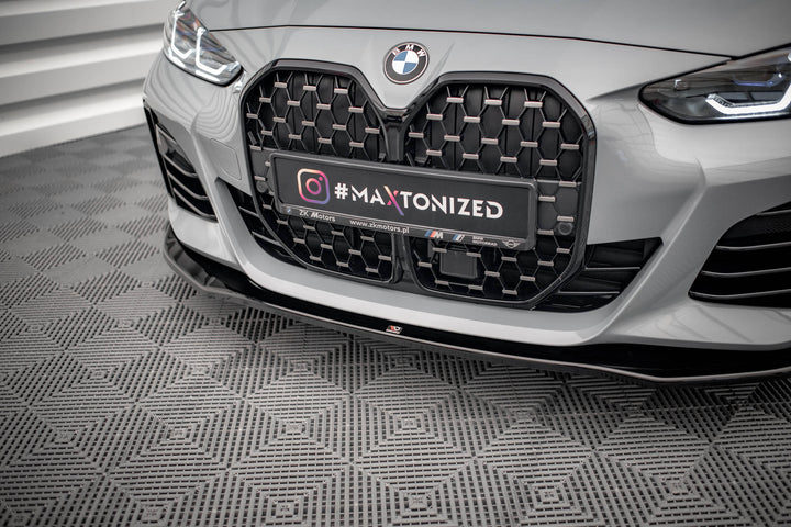 FRONT SPLITTER V.1 BMW 4 / I4 GRAN COUPE M-PACK G26