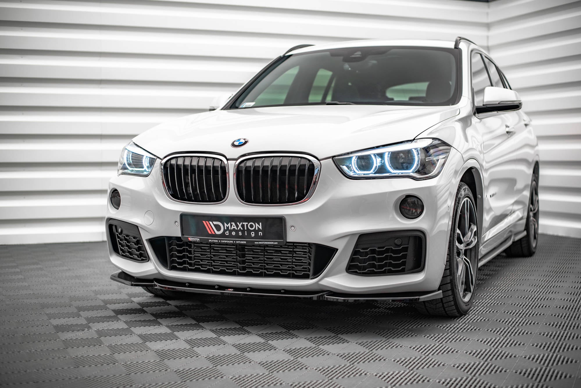 FRONT SPLITTER V.1 BMW X1 M-PACK F48 – Maxton Design USA
