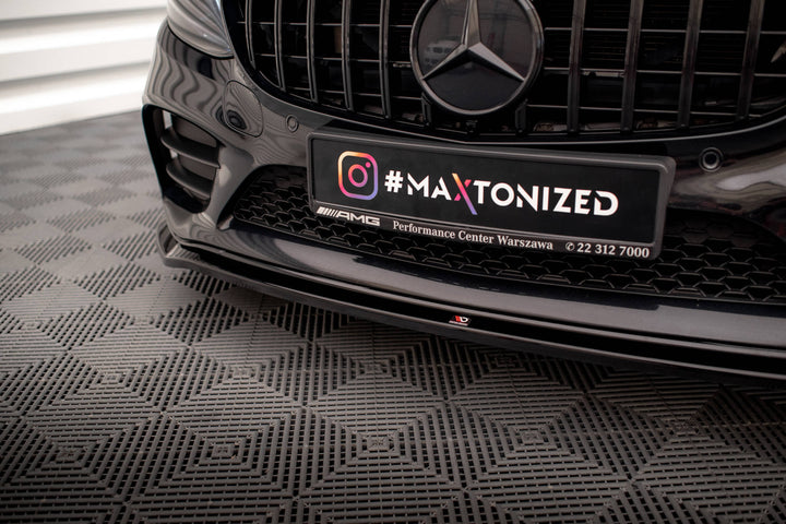 FRONT SPLITTER V.1 MERCEDES-BENZ C AMG LINE / COUPE W205 / C205 FACELIFT
