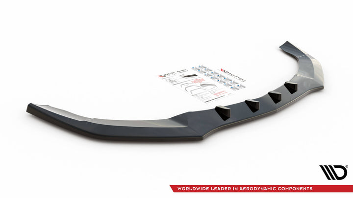 FRONT SPLITTER V.1 MERCEDES-BENZ E AMG-LINE SEDAN W212 FACELIFT