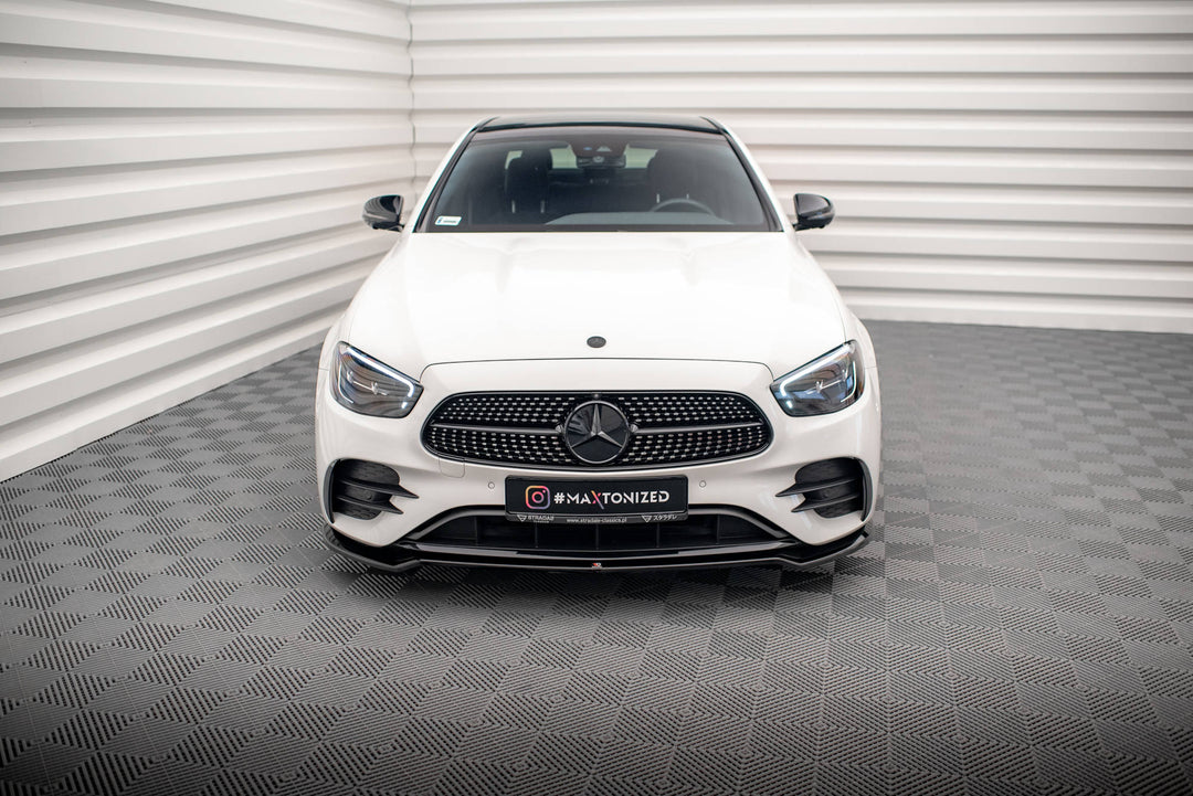 FRONT SPLITTER V.1 MERCEDES-BENZ E AMG-LINE W213 FACELIFT