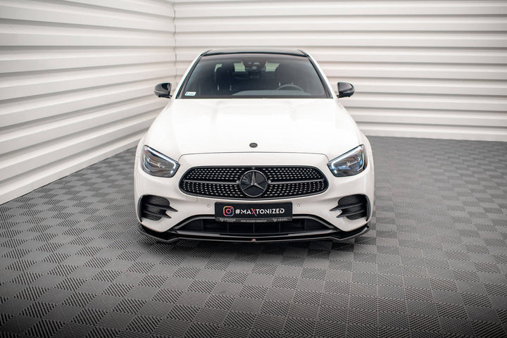 FRONT SPLITTER V.1 MERCEDES-BENZ E AMG-LINE W213 FACELIFT