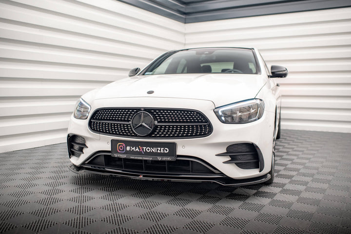 FRONT SPLITTER V.1 MERCEDES-BENZ E AMG-LINE W213 FACELIFT