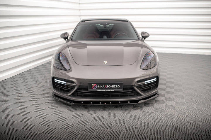 FRONT SPLITTER V.1 PORSCHE PANAMERA Turbo S E-HYBRID 971