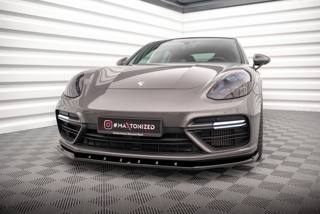 FRONT SPLITTER V.1 PORSCHE PANAMERA Turbo S E-HYBRID 971