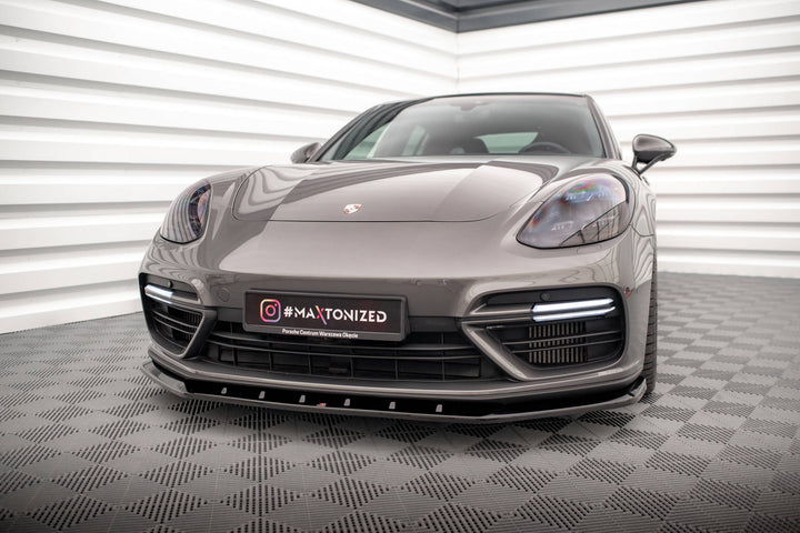 FRONT SPLITTER V.1 PORSCHE PANAMERA Turbo S E-HYBRID 971