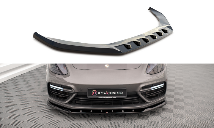 FRONT SPLITTER V.1 PORSCHE PANAMERA Turbo S E-HYBRID 971