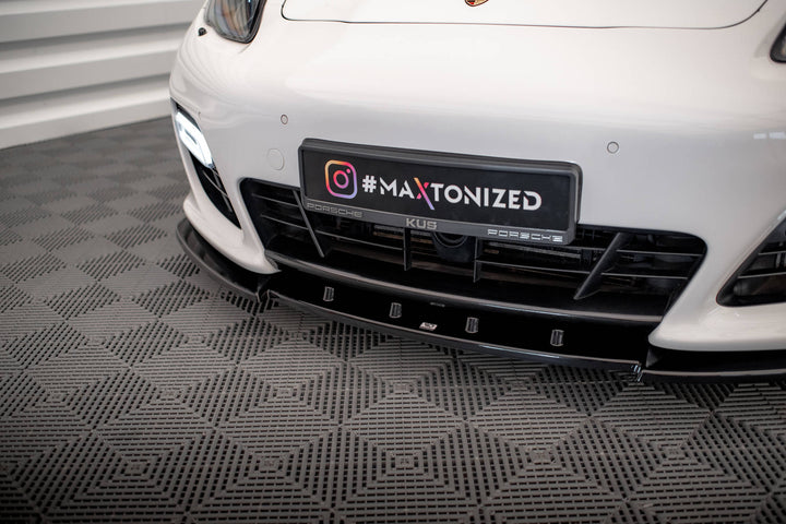 FRONT SPLITTER V.1 PORSCHE PANAMERA TURBO 970