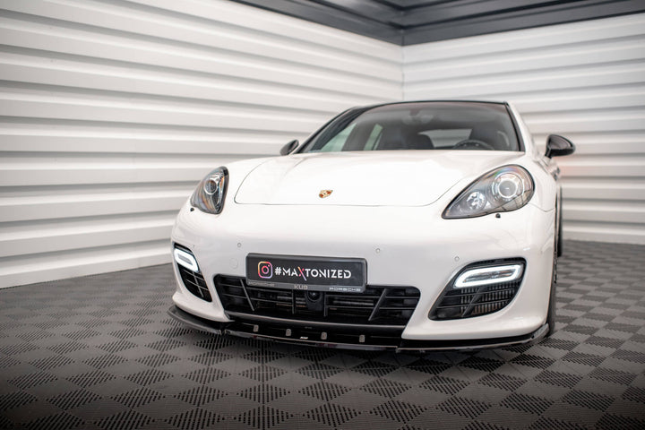 FRONT SPLITTER V.1 PORSCHE PANAMERA TURBO 970