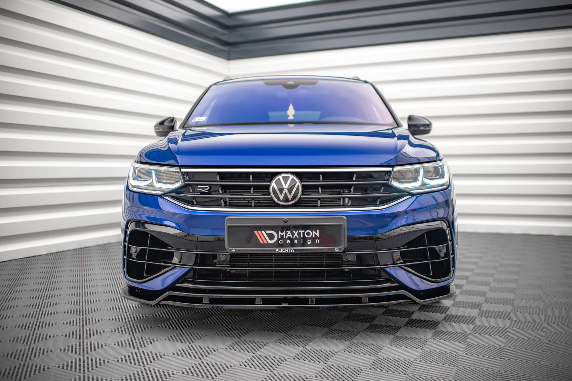 FRONT SPLITTER V.1 VOLKSWAGEN TIGUAN R MK2 FACELIFT – Maxton