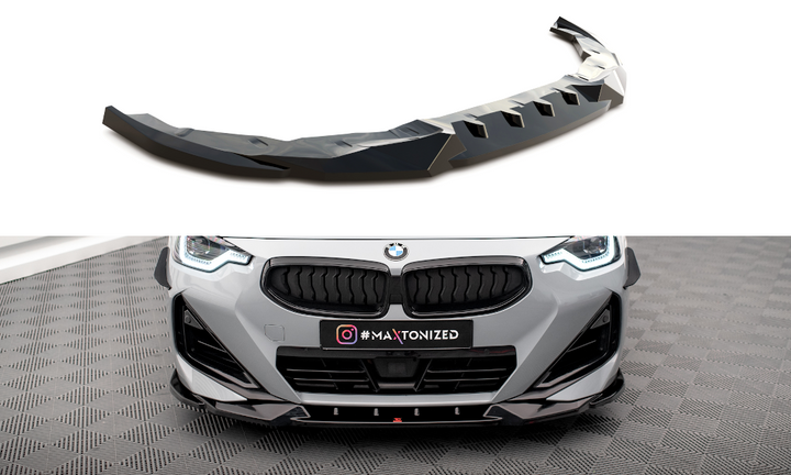 FRONT SPLITTER V.2 BMW 2 COUPE M-PACK / M240I G42
