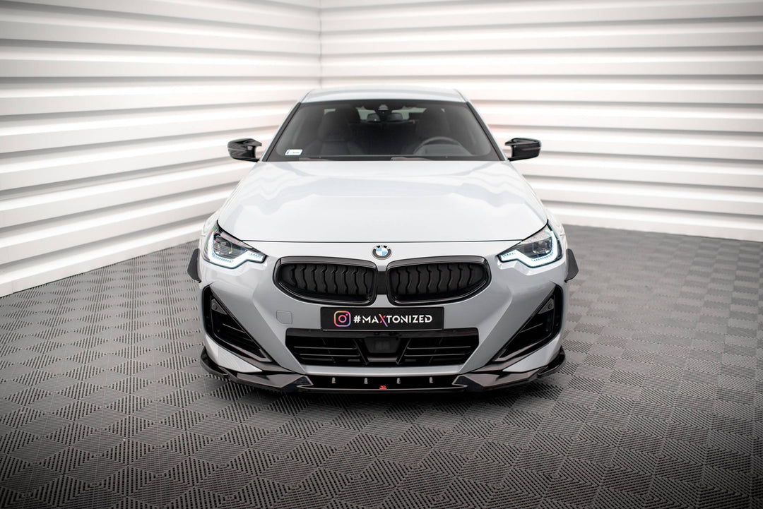 FRONT SPLITTER V.2 BMW 2 COUPE M-PACK / M240I G42
