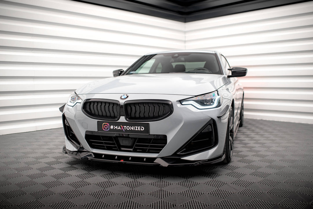 FRONT SPLITTER V.2 BMW 2 COUPE M-PACK / M240I G42
