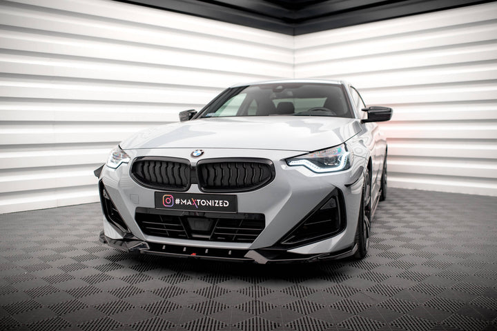 FRONT SPLITTER V.2 BMW 2 COUPE M-PACK / M240I G42