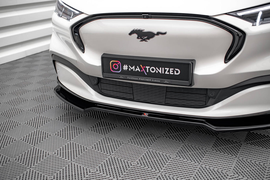 FRONT SPLITTER V.2 FORD MUSTANG MACH-E MK1