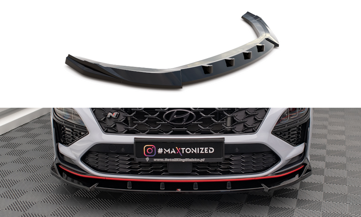 FRONT SPLITTER V.2 HYUNDAI KONA N MK1