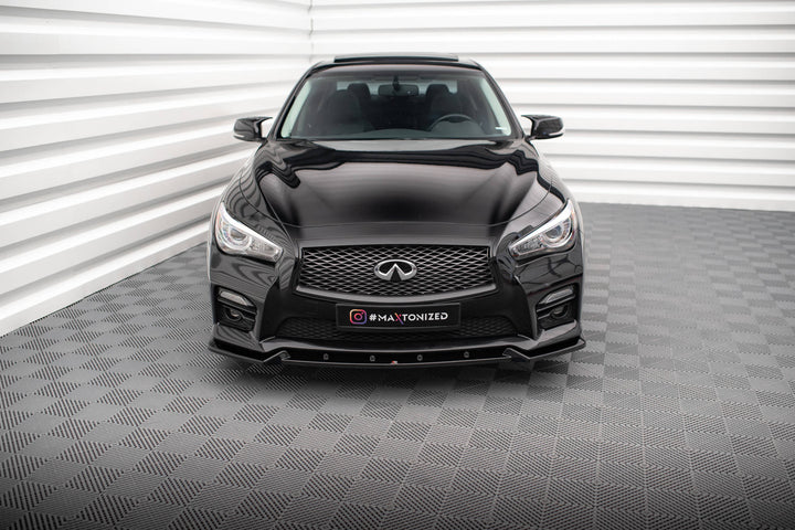FRONT SPLITTER V.2 INFINITI Q50 S MK1