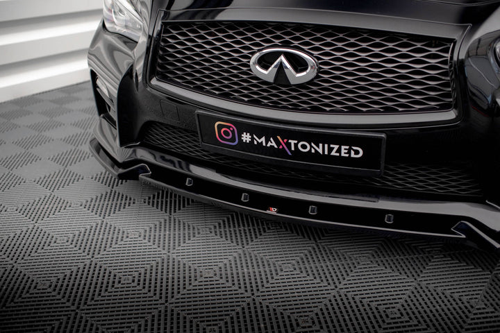 FRONT SPLITTER V.2 INFINITI Q50 S MK1