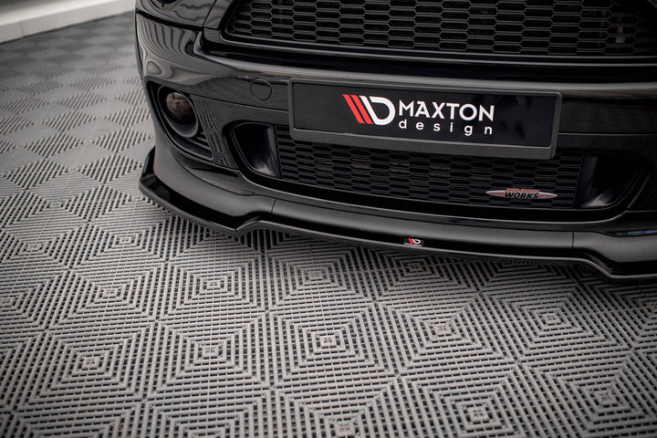 FRONT SPLITTER V.2 MINI COOPER JOHN COOPER WORKS R56