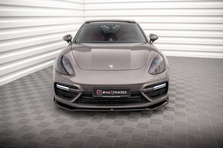 FRONT SPLITTER V.2 PORSCHE PANAMERA Turbo S E-HYBRID 971