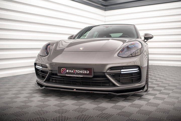 FRONT SPLITTER V.2 PORSCHE PANAMERA Turbo S E-HYBRID 971
