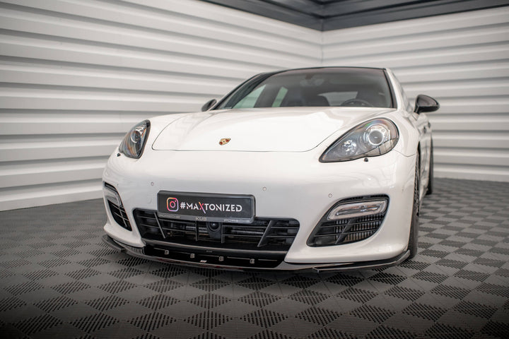 FRONT SPLITTER V.2 PORSCHE PANAMERA TURBO 970