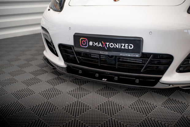 FRONT SPLITTER V.2 PORSCHE PANAMERA TURBO 970