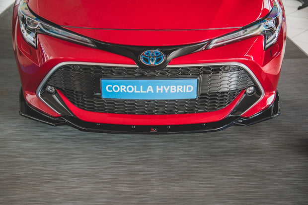 FRONT SPLITTER V.2 TOYOTA COROLLA HATCHBACK MK12