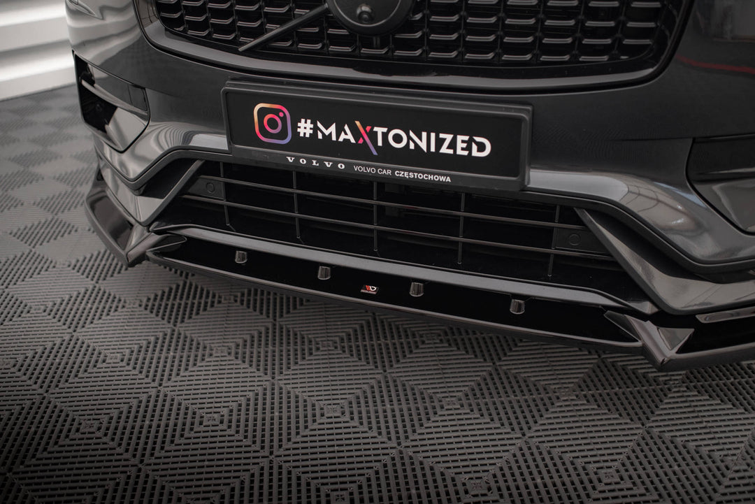 FRONT SPLITTER V.2 VOLVO XC90 R-DESIGN MK2 FACELIFT