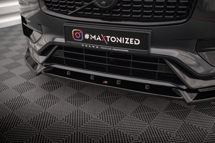 FRONT SPLITTER V.2 VOLVO XC90 R-DESIGN MK2 FACELIFT