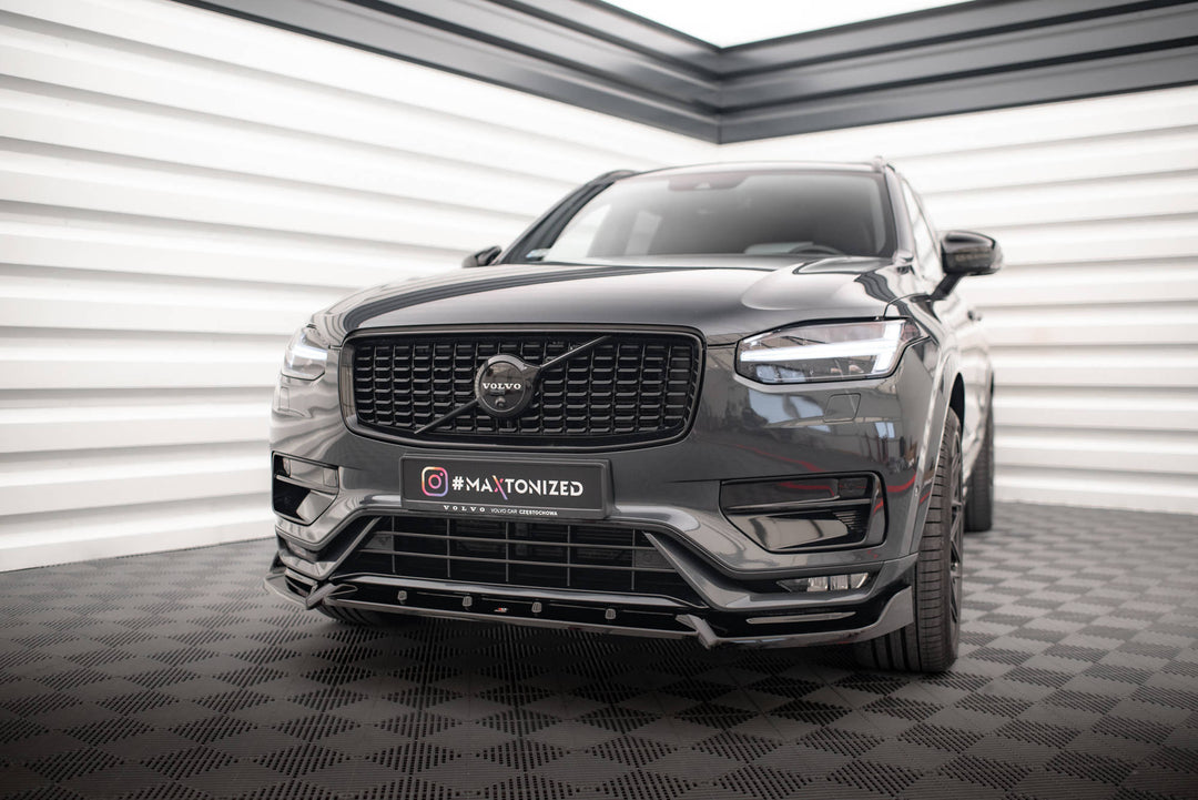 FRONT SPLITTER V.2 VOLVO XC90 R-DESIGN MK2 FACELIFT